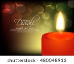 happy diwali illustration ... | Shutterstock .eps vector #480048913