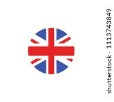 england flag icon sign vector | Shutterstock .eps vector #1113743849