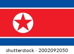 download flag of north korea... | Shutterstock .eps vector #2002092050