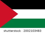 download flag of palestine... | Shutterstock .eps vector #2002103483