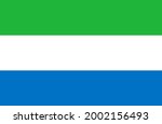 download flag of sierra leone... | Shutterstock .eps vector #2002156493
