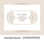 wedding invitation template.... | Shutterstock .eps vector #1949695930