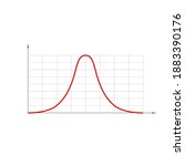 standard normal distribution ... | Shutterstock .eps vector #1883390176