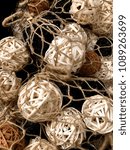 Small photo of Natural basketwork for decoration