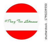 lebanon  lebanon is bleeding ... | Shutterstock .eps vector #1790239550
