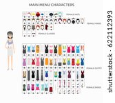 character creation programmer | Shutterstock .eps vector #622112393