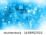 health care and science icon... | Shutterstock . vector #1638902533