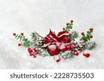 Christmas Decoration. Flower Of ...