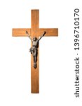 Crucifix Of Jesus Christ On A...