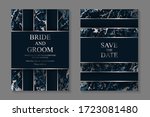 wedding invitation design or... | Shutterstock .eps vector #1723081480