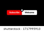 youtube subscribe title.... | Shutterstock .eps vector #1717995913