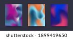 liquid abstract gradient... | Shutterstock .eps vector #1899419650