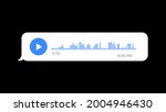 blue voice message concept.... | Shutterstock .eps vector #2004946430