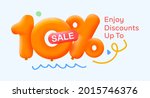 special summer sale banner 10 ... | Shutterstock .eps vector #2015746376