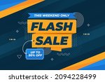 modern flash sale promotion... | Shutterstock .eps vector #2094228499