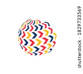 abstract business logo.... | Shutterstock .eps vector #1829733569
