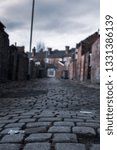 Small photo of Back alley's and streets in one of Stoke on Trents poorer areas, Terrace housing, poverty and urban decline, immigration housing and crime ridden areas