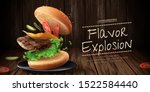 Delicious Hamburger Ads With...