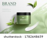 3d illustration green tea seed... | Shutterstock .eps vector #1782648659