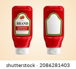 3d Tomato Ketchup Bottle...