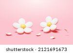 3d daisy flowers with their... | Shutterstock .eps vector #2121691673