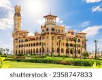 Small photo of Montaza Palace, famous place of visit, Alexandria, Egypt
