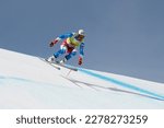 Small photo of El Tarter, Andorra : 2023 March 14 : CLAREY Johan of France in action during men's Downhill training on day one of the Audi FIS Alpine Ski World Cup Finals Andorra 2023 on March 14, 2023 in El Tarter