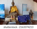 Small photo of Uttaradit, Thailand, 20 May 2022 Wat Phra Borommathat Thung Yang is located at Thung Yang Subdistrict, Laplae District, Uttaradit Province. It is an ancient temple enshrining the city's Phra Mahathat.