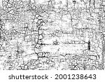 grunge texture of an old... | Shutterstock .eps vector #2001238643