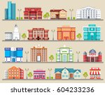 Flat Colorful Vector City...