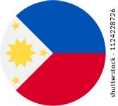 Circular flag of Philipines