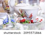 Porcelain Cup And Saucer With...
