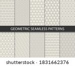 abstract geometric pattern.... | Shutterstock .eps vector #1831662376