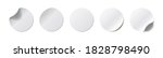 realistick stickers set. round... | Shutterstock .eps vector #1828798490