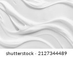 White Foam Cream Texture....