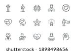 set of vector line icons... | Shutterstock .eps vector #1898498656