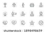 set of vector line icons... | Shutterstock .eps vector #1898498659