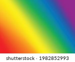 rainbow color blurred lines... | Shutterstock .eps vector #1982852993