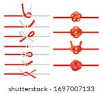 various mizuhiki  decorative... | Shutterstock .eps vector #1697007133