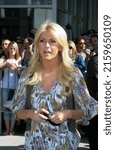 Small photo of Speedway, IN, USA - May 25, 2008: Professional ballroom dancer Julianne Hough was one of the celebrities who attended the 2008 Indy 500 at Indianapolis Motor Speedway.