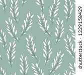 vector floral seamless pattern. ... | Shutterstock .eps vector #1229158429
