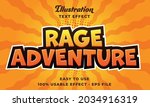 editable rage adventure vector... | Shutterstock .eps vector #2034916319