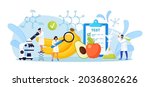 biological scientists research... | Shutterstock .eps vector #2036802626