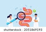 doctor examining... | Shutterstock .eps vector #2051869193