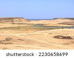Small photo of View from Khor Rori and Sumhuram historical Unesco site in Taqah to the sea, oman