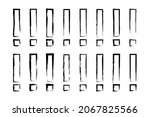 a set of of simple flat... | Shutterstock .eps vector #2067825566
