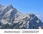 Small photo of Mala Mojstrovka ridge at Julian Alps, Slovenia