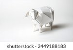 Animal concept origami isolated ...