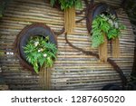 Vertical Garden With Tyre With...