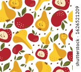 seamless pattern with bright... | Shutterstock .eps vector #1626521209